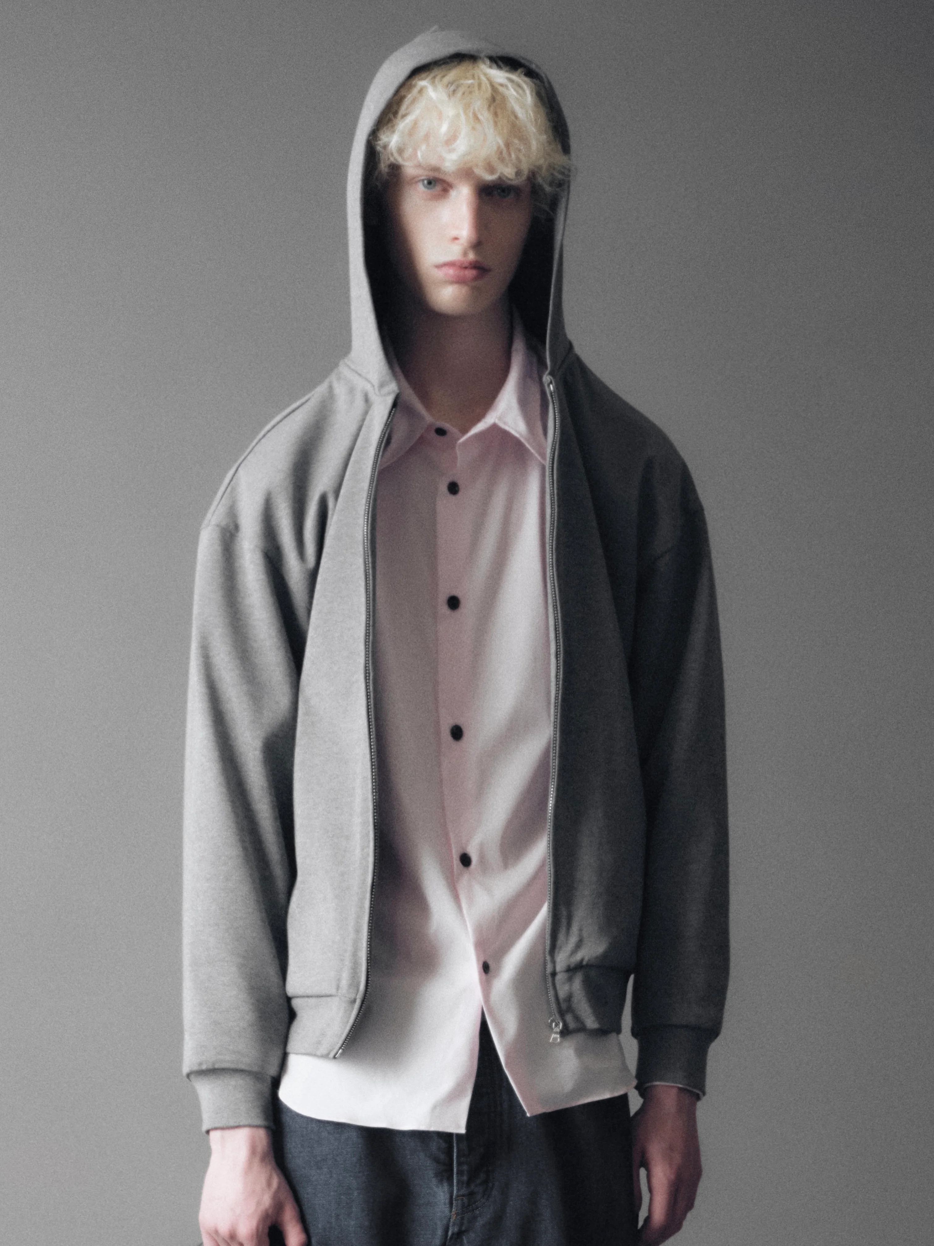 Finn Wired Double Cuff Shirt in Cotton Poplin - Image 6