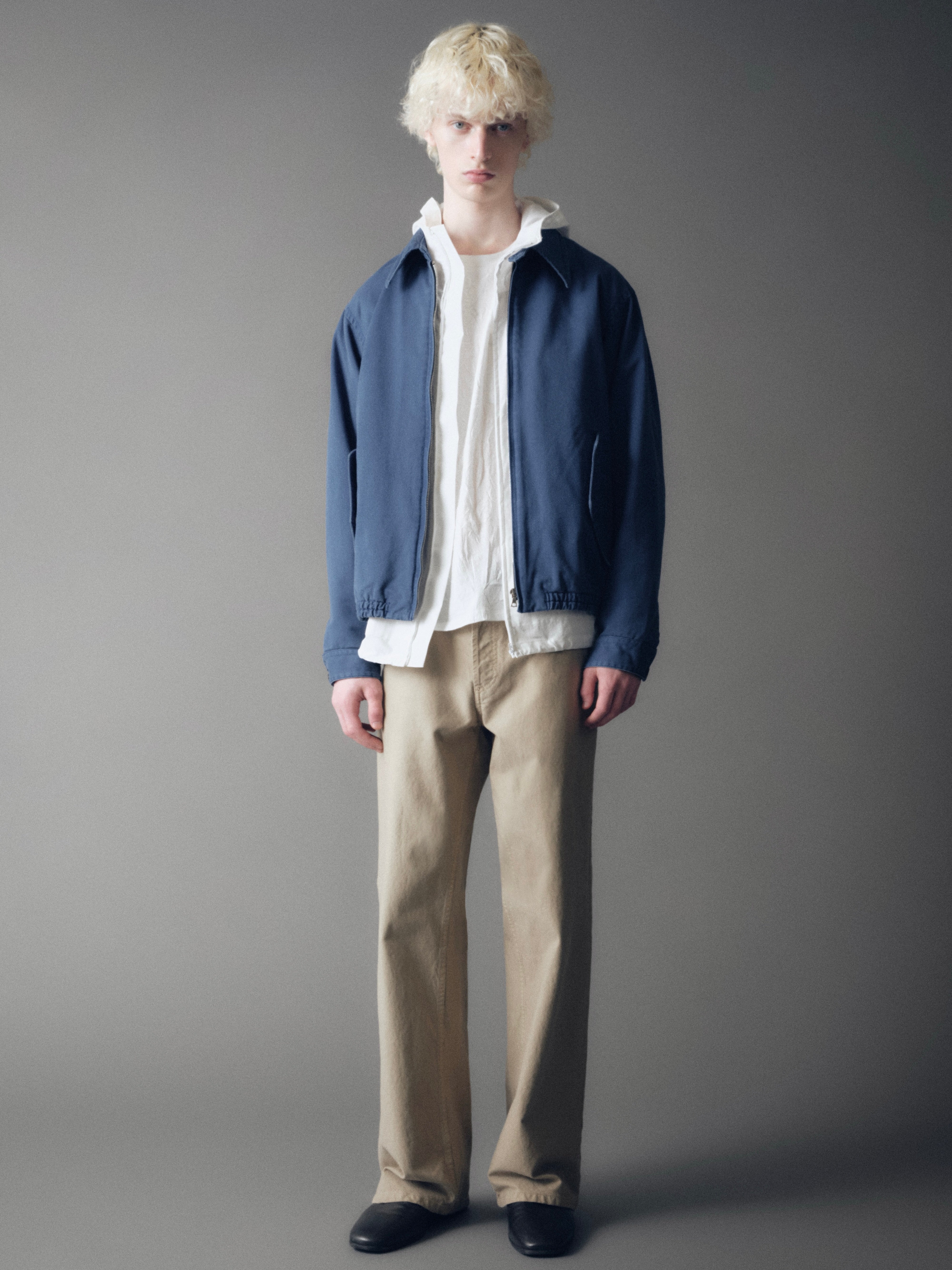 Leon Drizzler Jacket in Cotton & Cashmere - Image 3