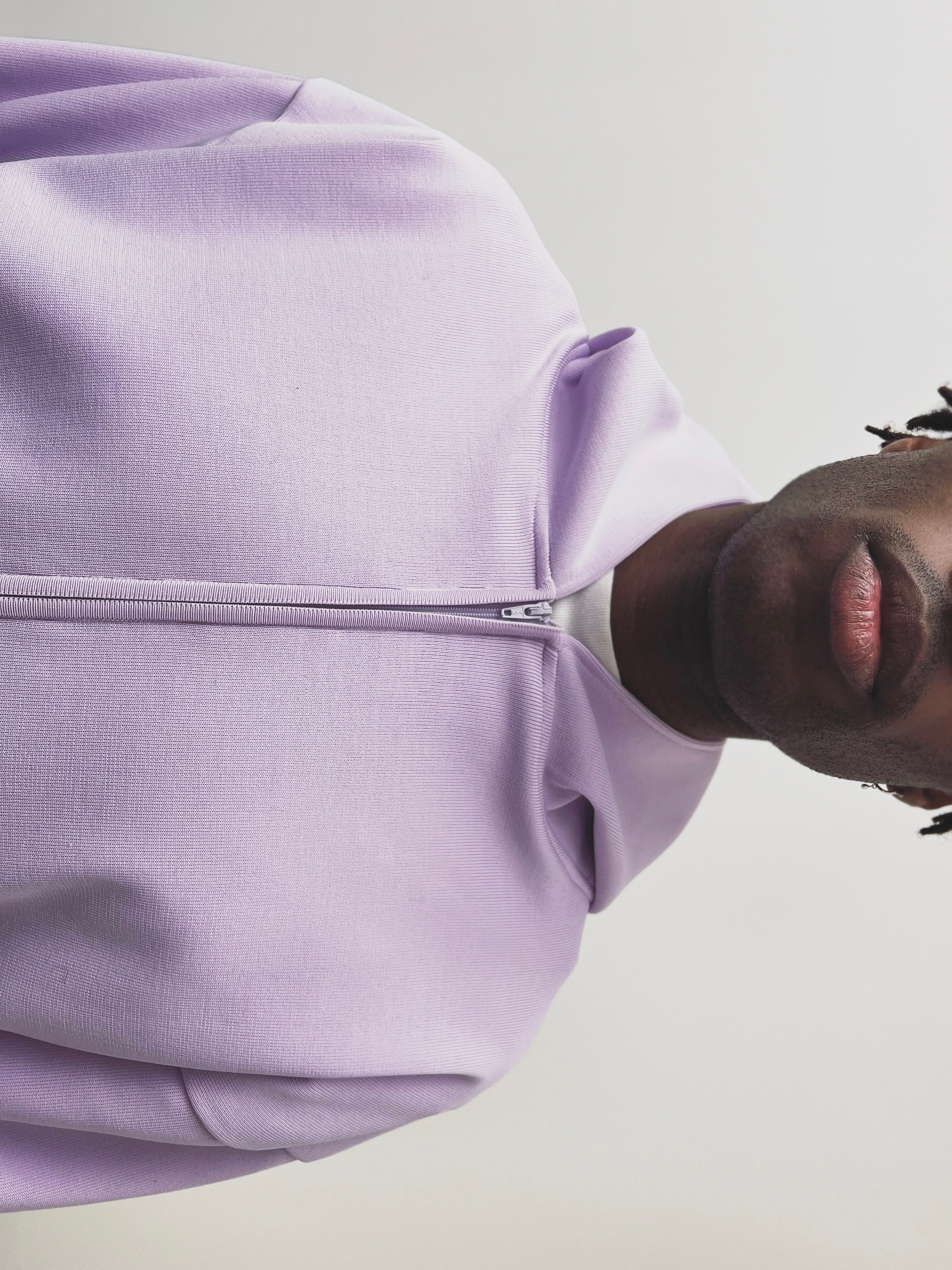 PLASTIC HOODIE (LILAC) - Image 3